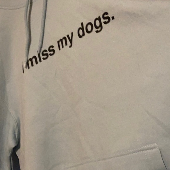 We Rate Dogs "I miss my dogs" sweatshirt - Picture 4 of 4